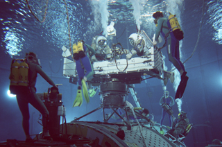 Underwater training at Star City